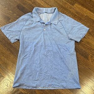 Lululemon Men’s Blue Polo Shirt